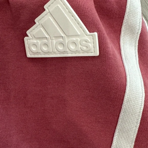 Adidas women’s pink athletic shorts size XL NEW - Picture 3 of 7